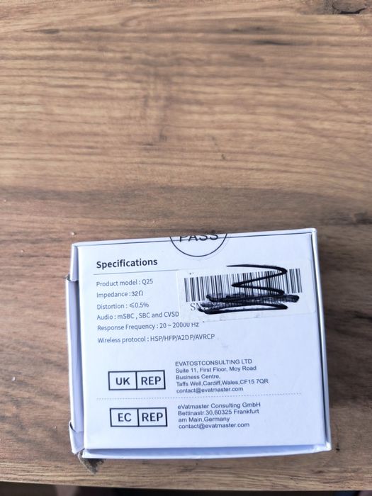 Нови безжични Bluetooth слушалки Earbuds с кутия за зареждане и микрофон