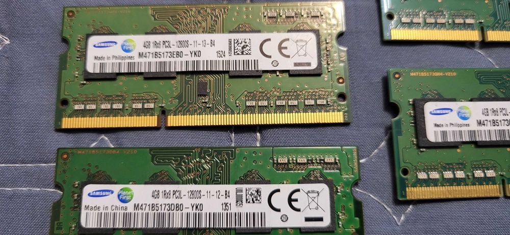 Samsung rami ddr3 leptop 4Gb PC3L   25 lei bucata fuctionalii