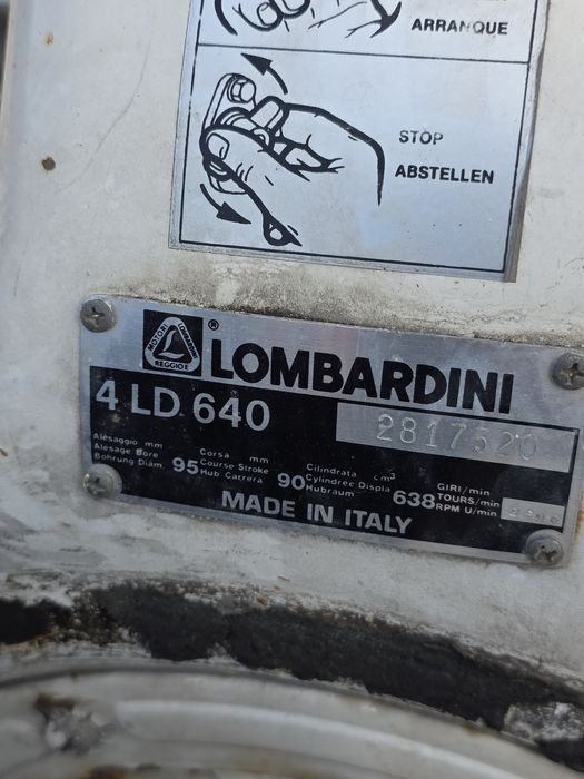 Motoare Rugerini,Lombardini