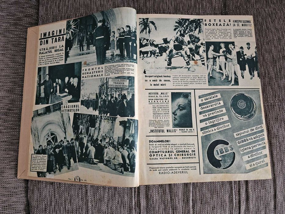 Vand colectie reviste ,, Realitatea Ilustrata " din anul 1939