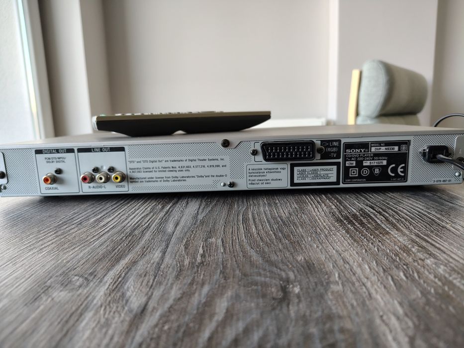 DVD player Sony NS 330