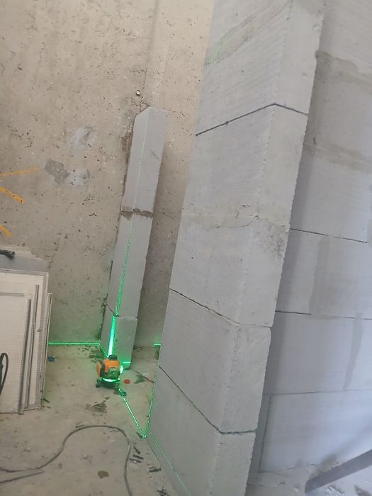 Кладка кирпича перегородка