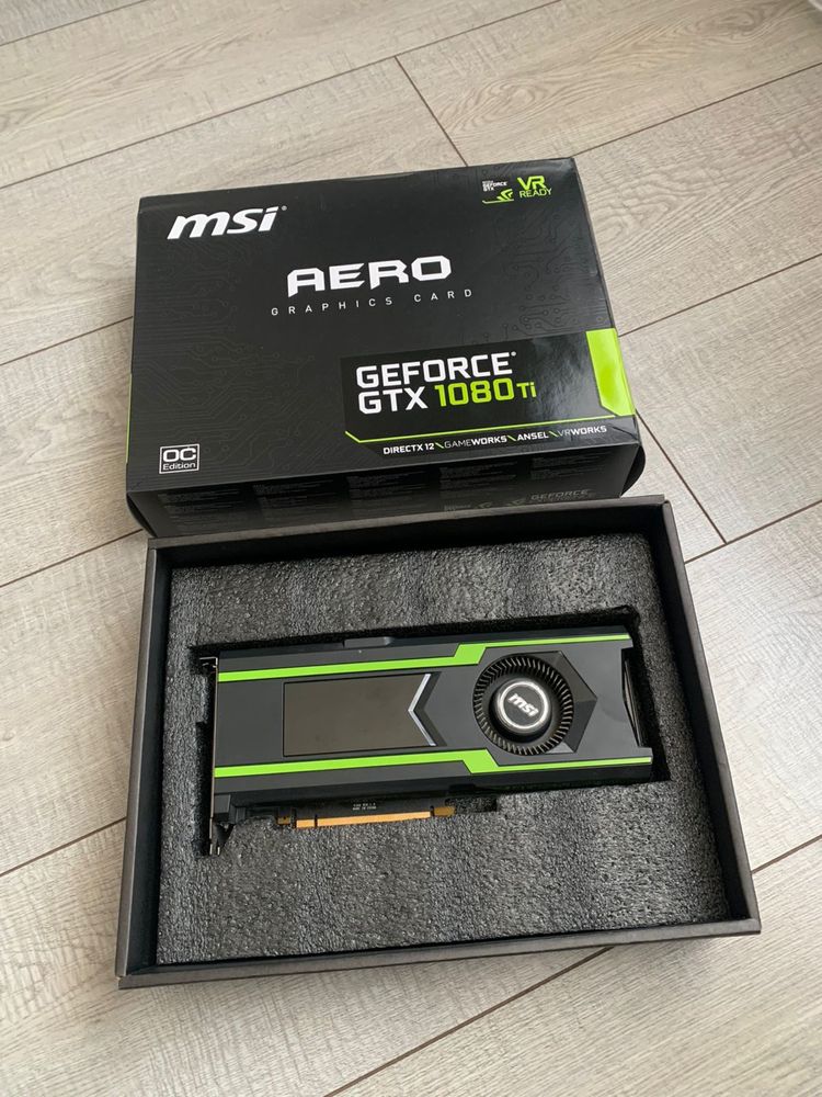 Видеокарта GTX 1080 ti 11 GB - Комплектующие и аксессуары Астана на Olx
