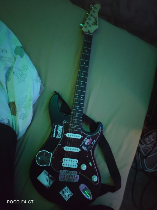 Электро гитара  cort g110 OPBK черная