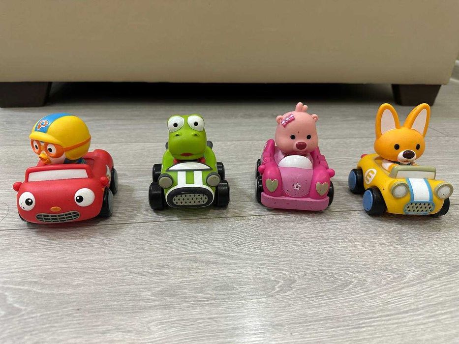 Pororo Cutie Vroom vroom Набор машинок ПОРОРО