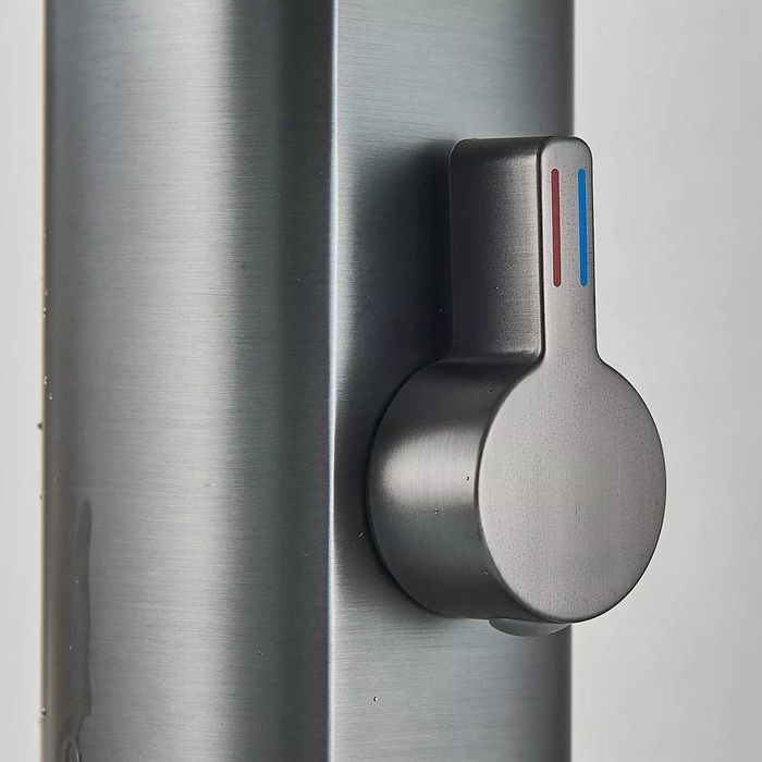 Модерен сензорен LED смесител за баня с дисплей W89