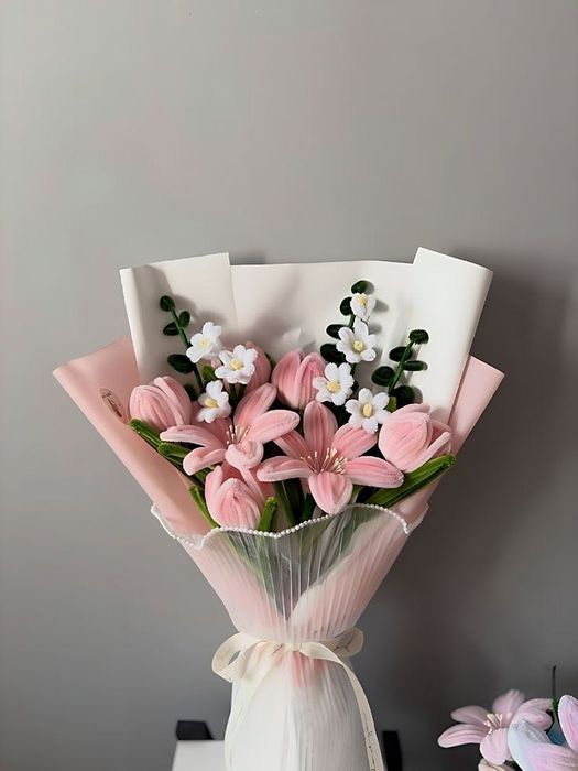 букет самодельный