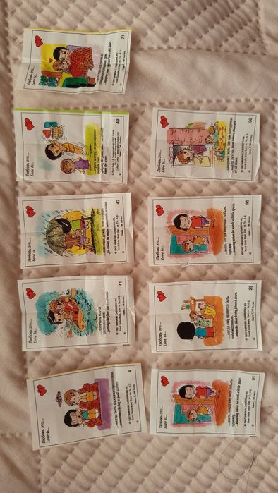 Вкладыши love is