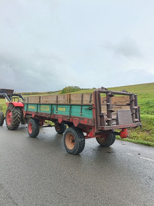 Remorcă mig gunoi gunoieră 3 -6 TONE  tractor