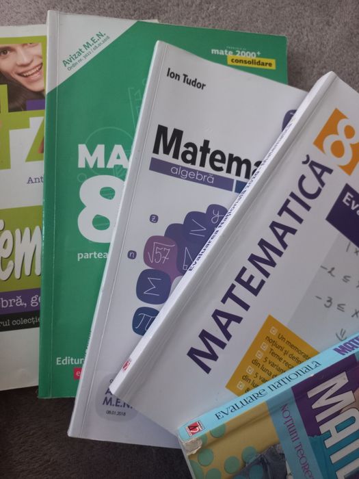 Culegeri matematică, în stare bună