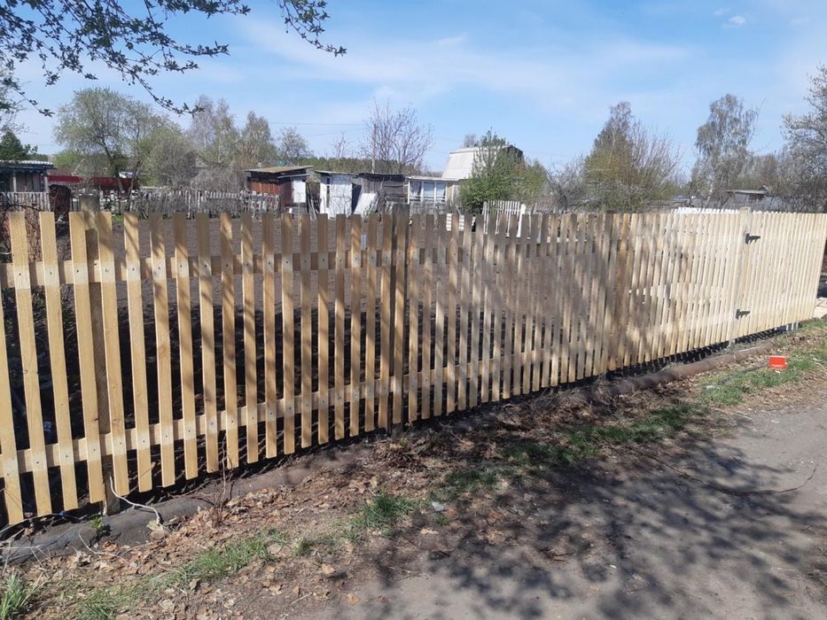 Штакетник Заборы Установка