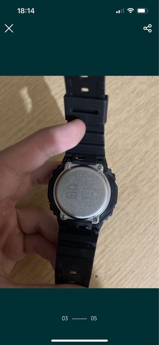 Casio G-Shock GA-2100 часовник без забележка