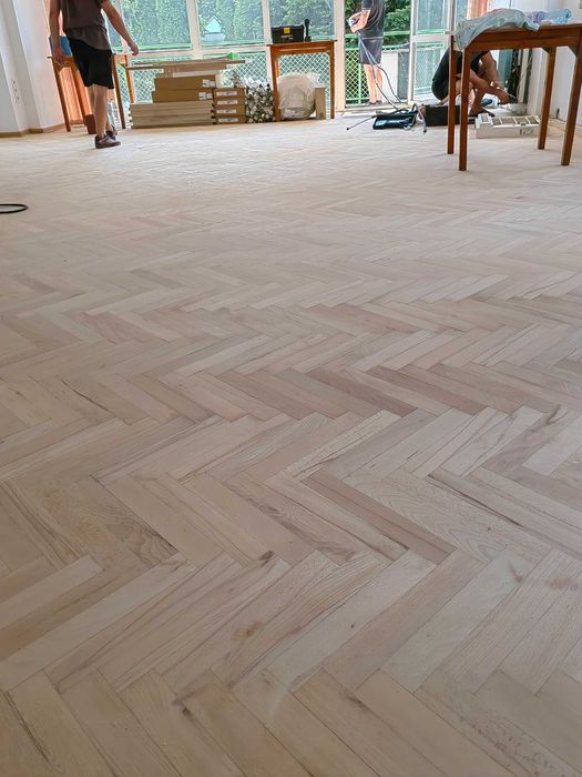 Циклене на паркет и дюшеме