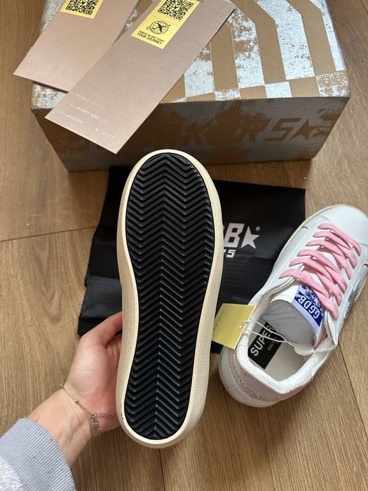 Adidasi Golden Goose Superstar Roz Femei