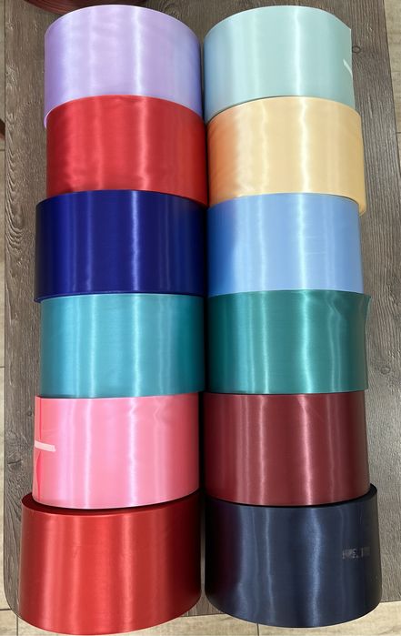 Сатиновые ленты для печати. Босма учун сатин ленталар