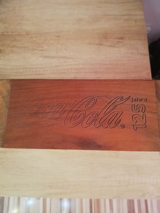 Sticlă aniversară 125 ani Coca-Cola