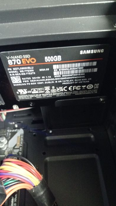 ASUS H110M-CS i5-7500 ОЗУ 8g SSD 120g HDD 500g блок Hunt-key 450w