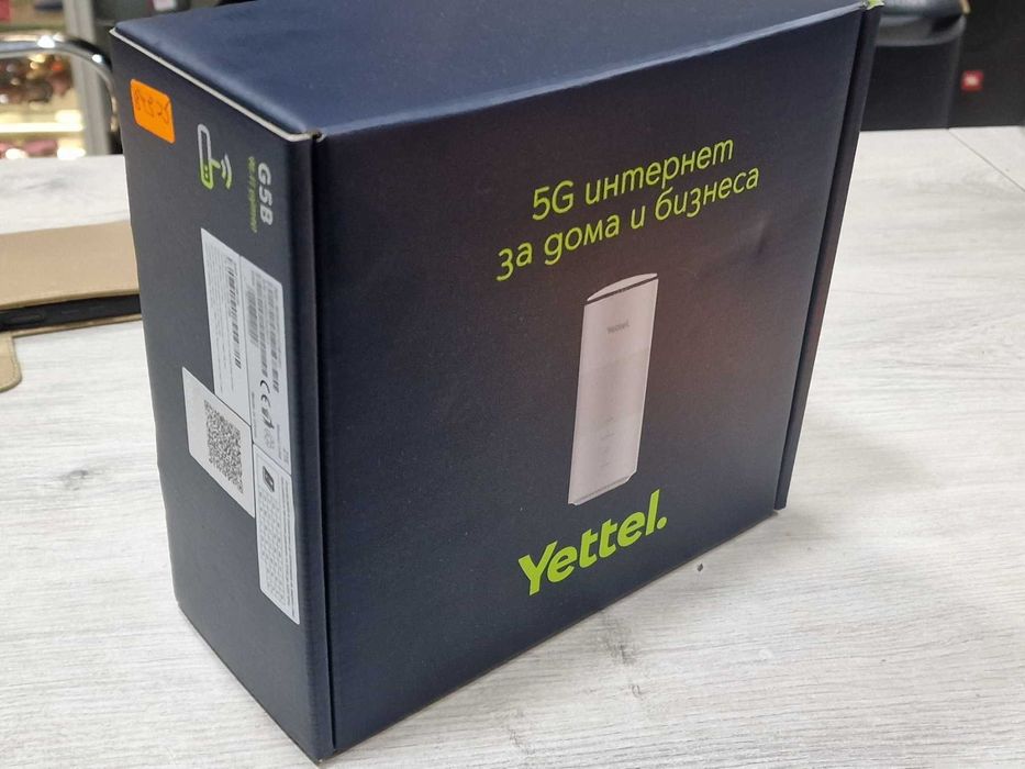 НОВ! Рутер ZTE G5B 5G Wi-Fi 6 / Yettel