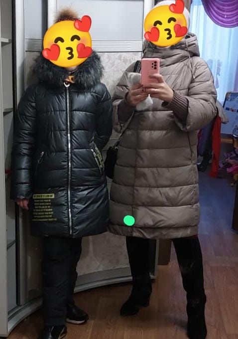 Продам зимний пуховик 46рр