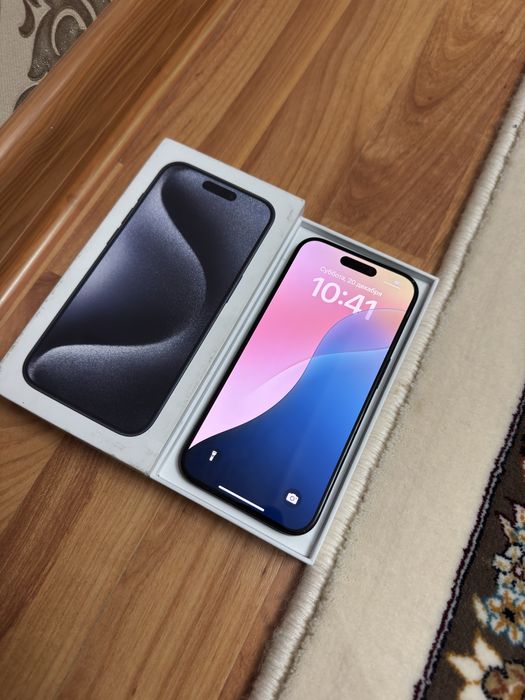 iPhone 15 Pro 128GB Blue Titanium