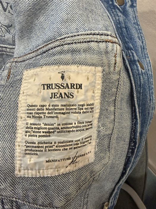 Дънково яке trussardi jeans