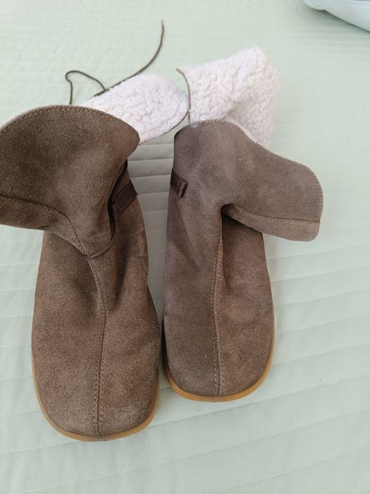 Зимни боти естествен велур 38 номер