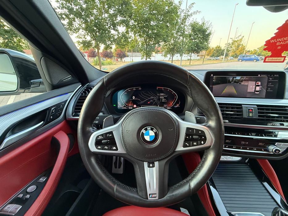 Bmw x4 3.0d 27000€ netto /m-pachet/HUD/ camera 360/ mild hybrid