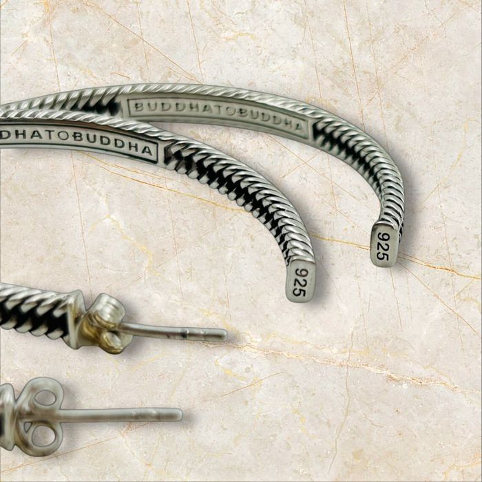 Buddha to Buddha дамски сребърни обеци