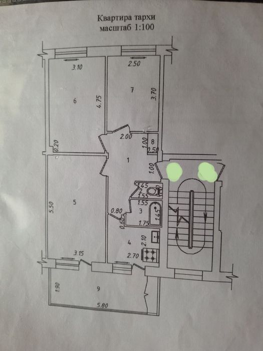 Срочная Продажа. Пожарка   Ц 6. 3 х комнатная квартира