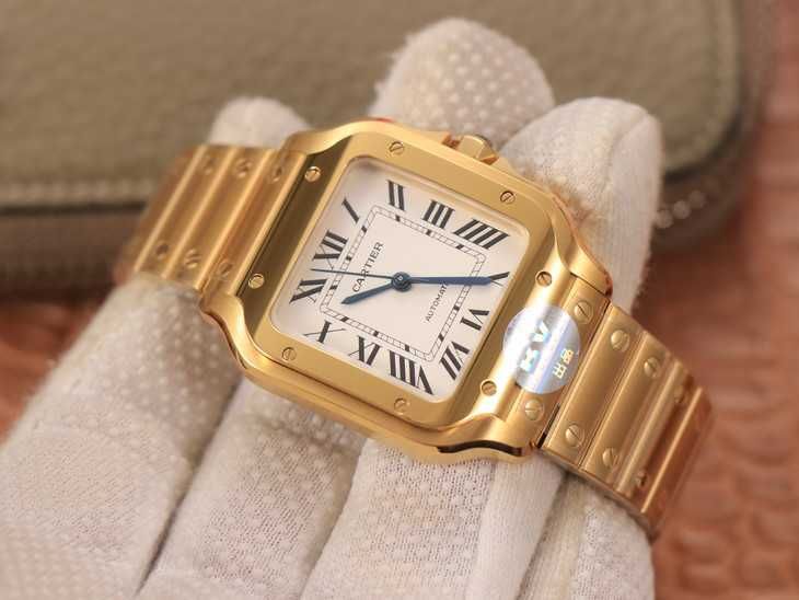 Автоматичен унисекс часовник Cartier Santos de Cartier