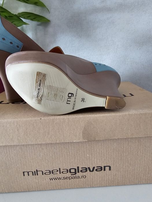 Pantofi piele naturala Mihaela Glavan 36