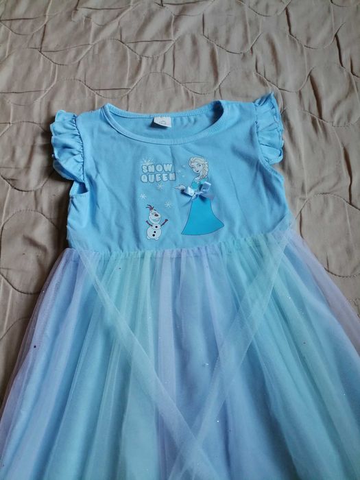Детска рокля Замръзналото кралство