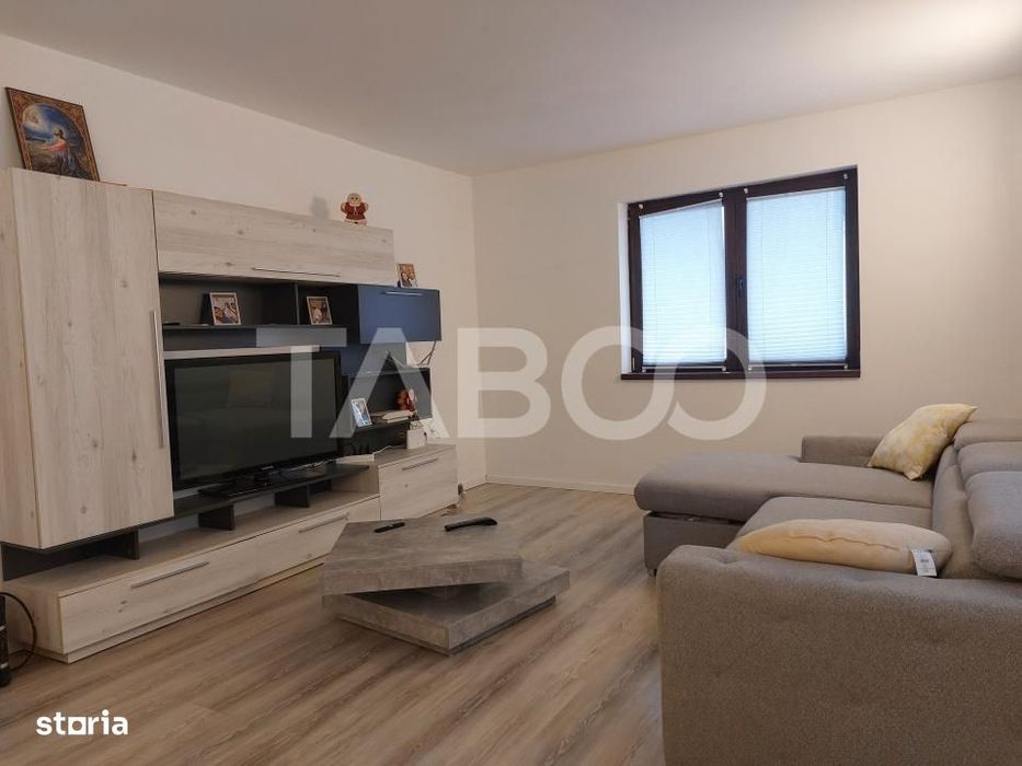 Casa individuala noua 4 camere P+M 144 mpu curte libera 416 Cisnadie