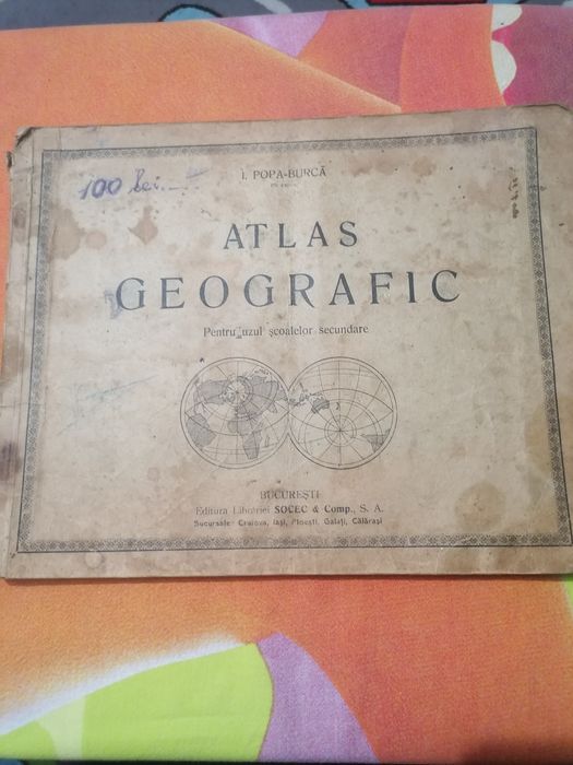 Atlas geografic 1923