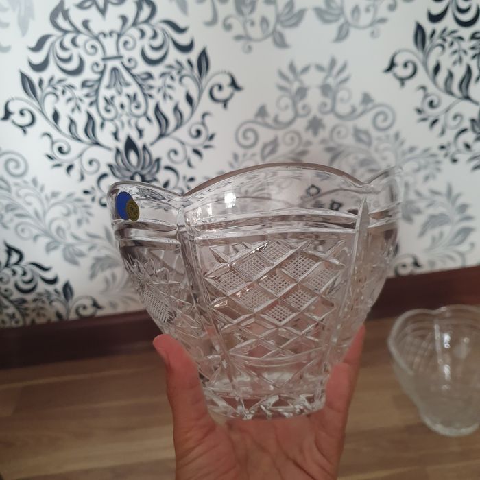 Новая ваза/свинцовый хрусталь