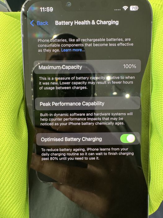 iPhone 13 PRO син 256 GB + 5 кейса и протектор