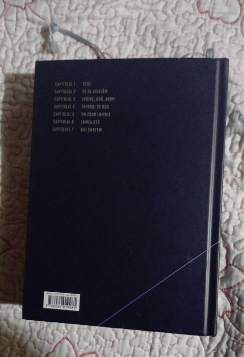 Carte cu trupa BTS k pop