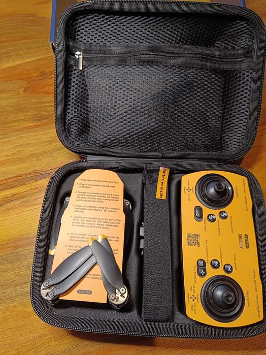 ЧИСТО НОВ издръжлив (36мин) безчетков дрон с 2K HD камера, CHUBORY A68