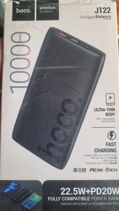 Продаётся повербанк hoco10000