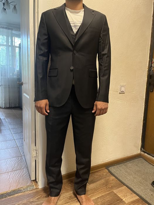 Костюм шалбар черные