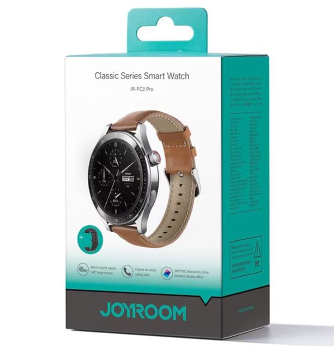 Smartwatch Joyroom Classic Series JR-FC2 Pro Silver