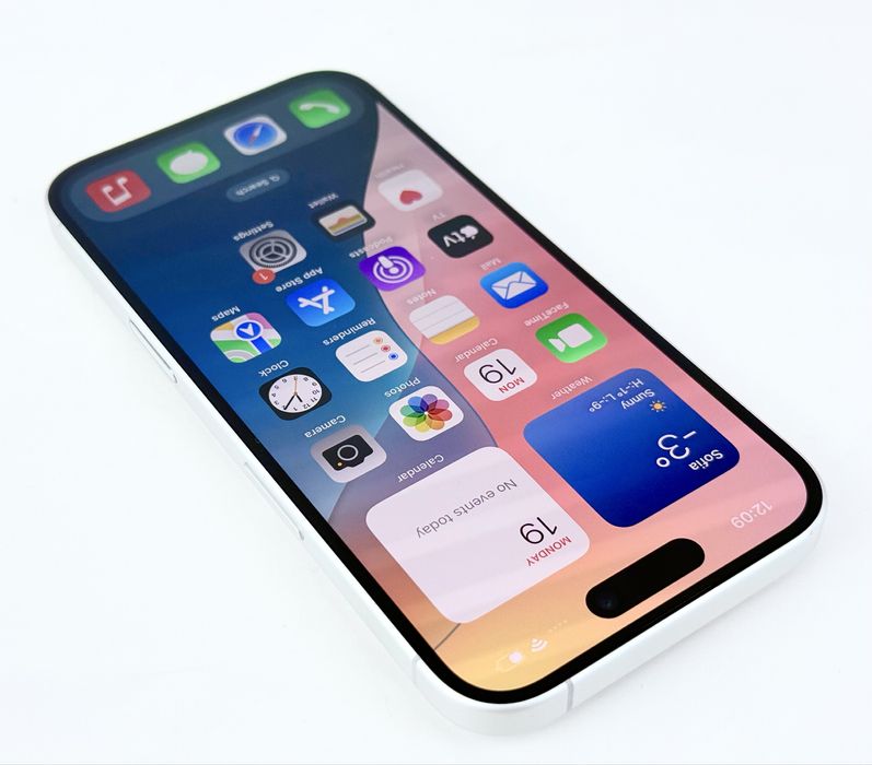 Apple iPhone 16 128GB White 100% Батерия! Гаранция!