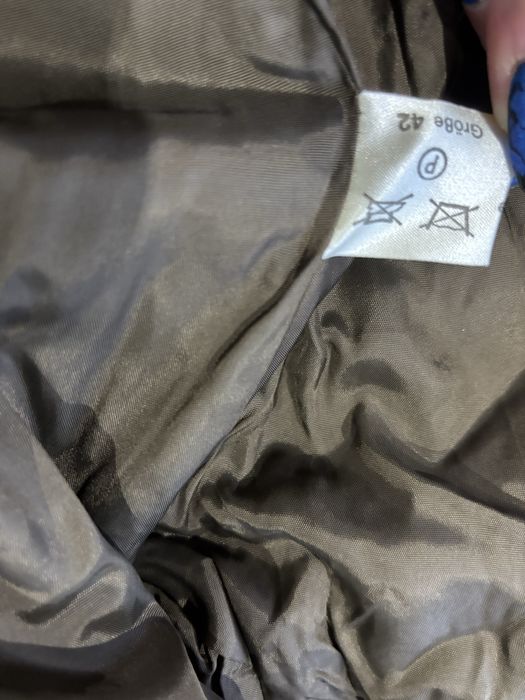 Дамско пухено палто