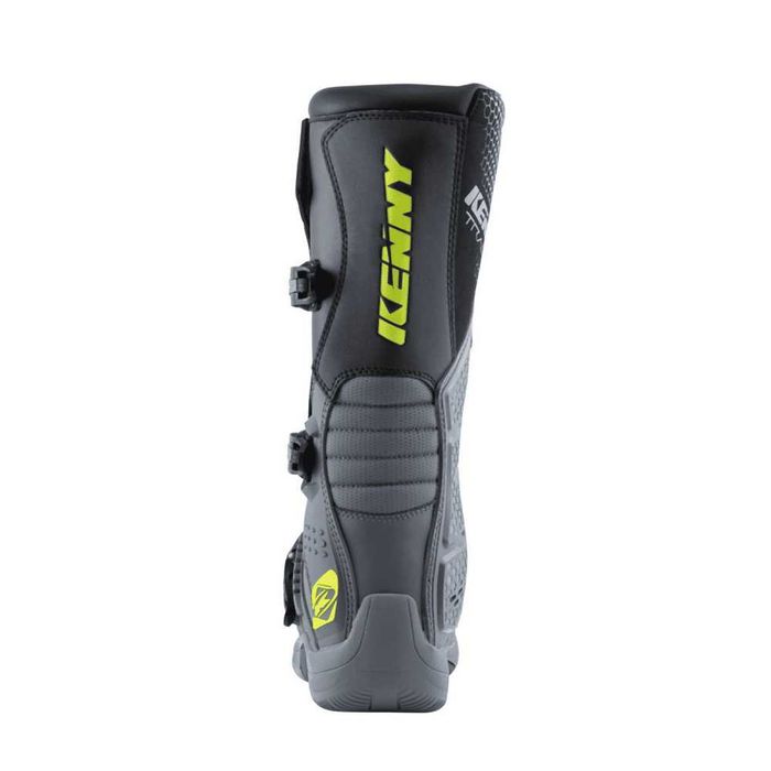 Cizme cross/atv Kenny Racing Track gri/galben fluo marime 41