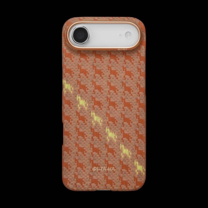PITAKA Edge Rides MagSafe Калъф за iPhone 17 Air Indigo- Aramid Fiber