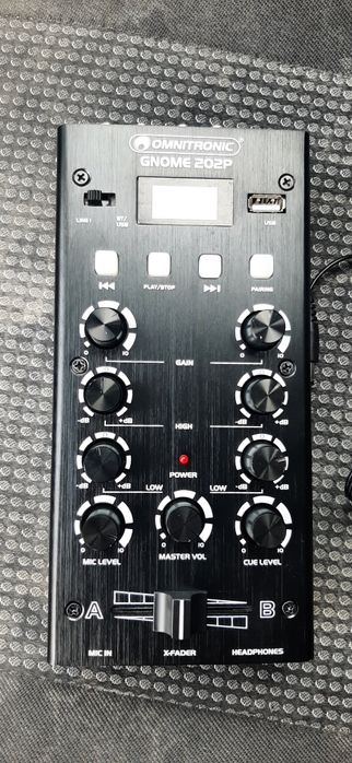 Mixer audio Omnitronic GNOME 202P – stare foarte bună