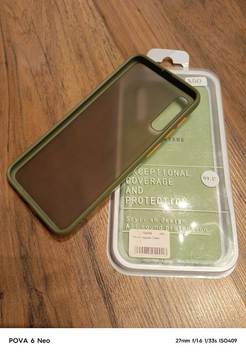 Два чехла на смартфон Samsung Galaxy  A50