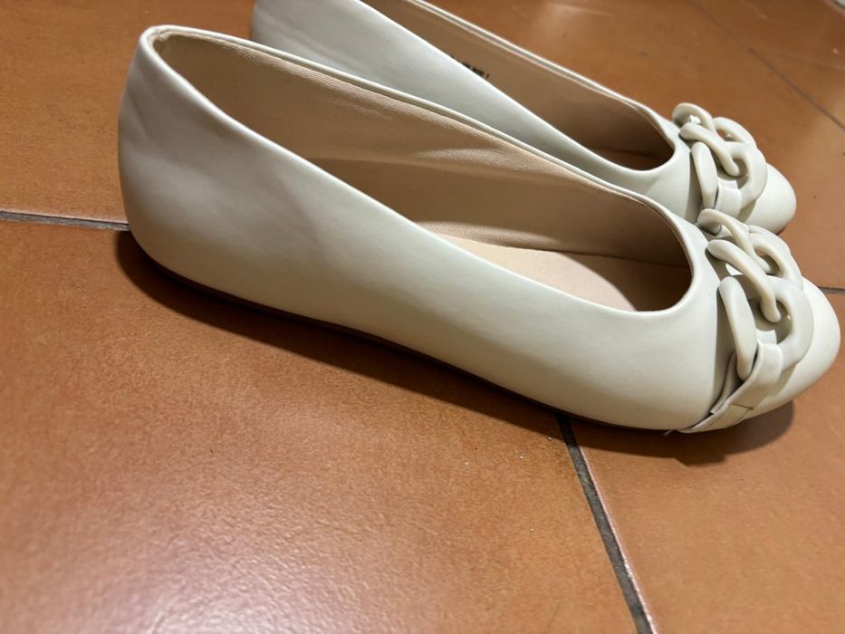 Pantofi fete,Nr 38, culoare alba