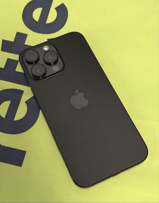 КАТО НОВ 1TB iPhone 16 Pro Max Гаранция Yettel 2027г. Black | Черен