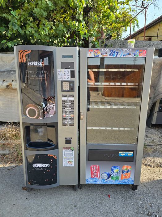 Кафе автомати- Вендинг-кафе машини-хладилен